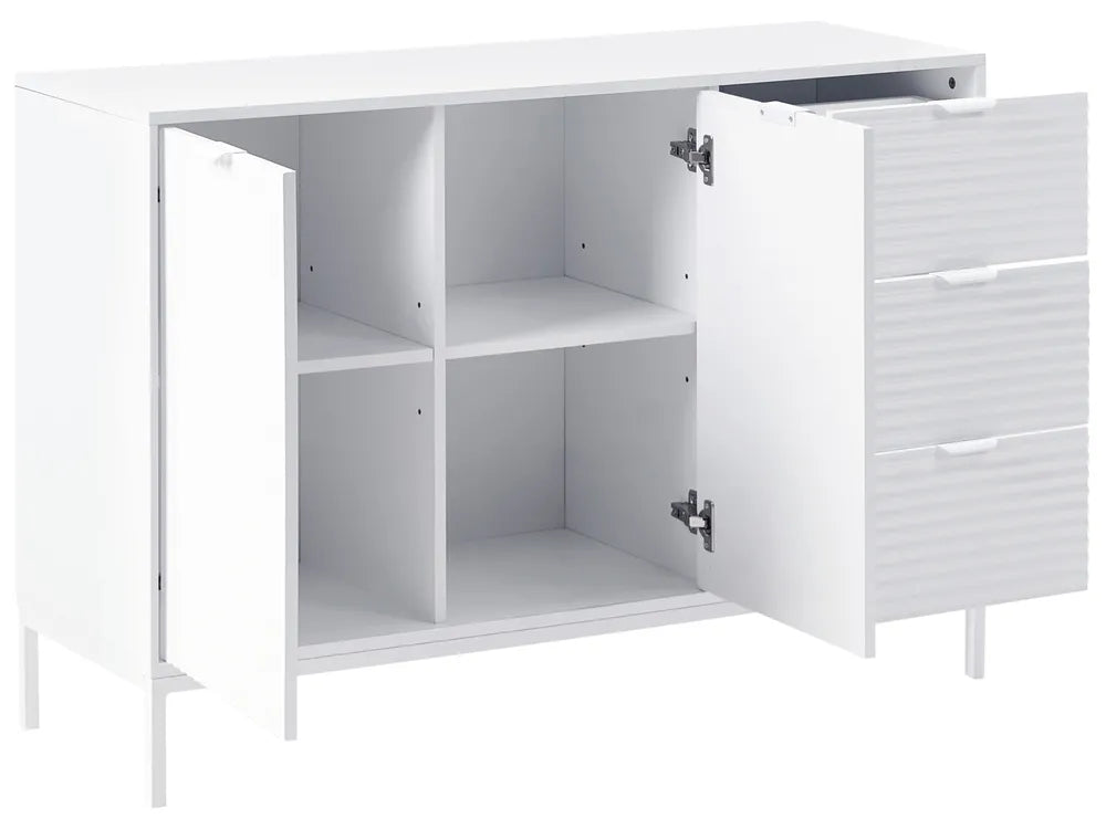 2 Door Sideboard White Alvieri