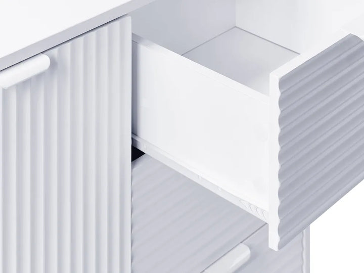 2 Door Sideboard White Alvieri