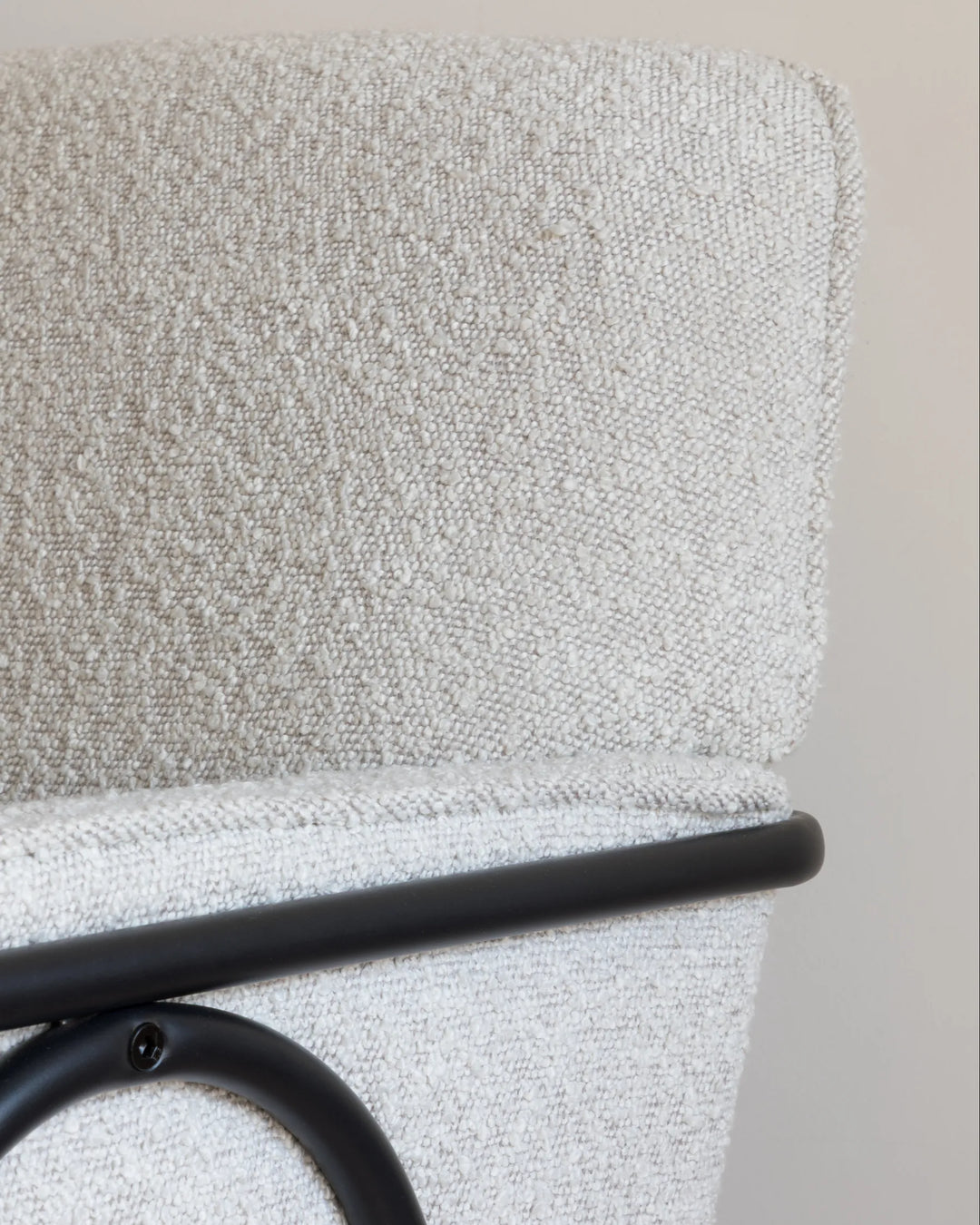 Trysnes Armchair Fabric Light Beige