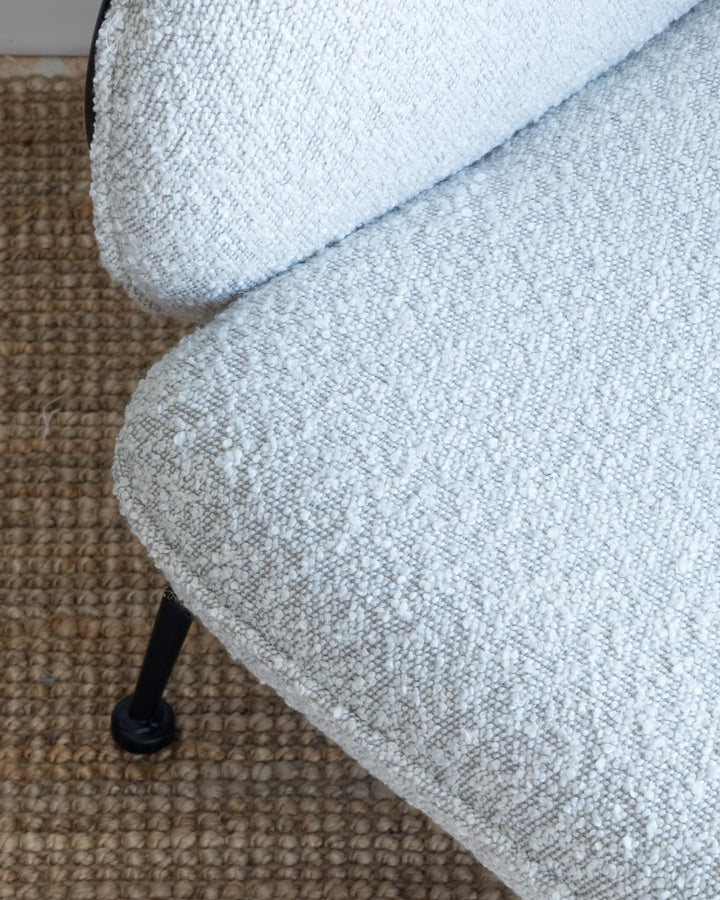 Trysnes Armchair Fabric Light Beige