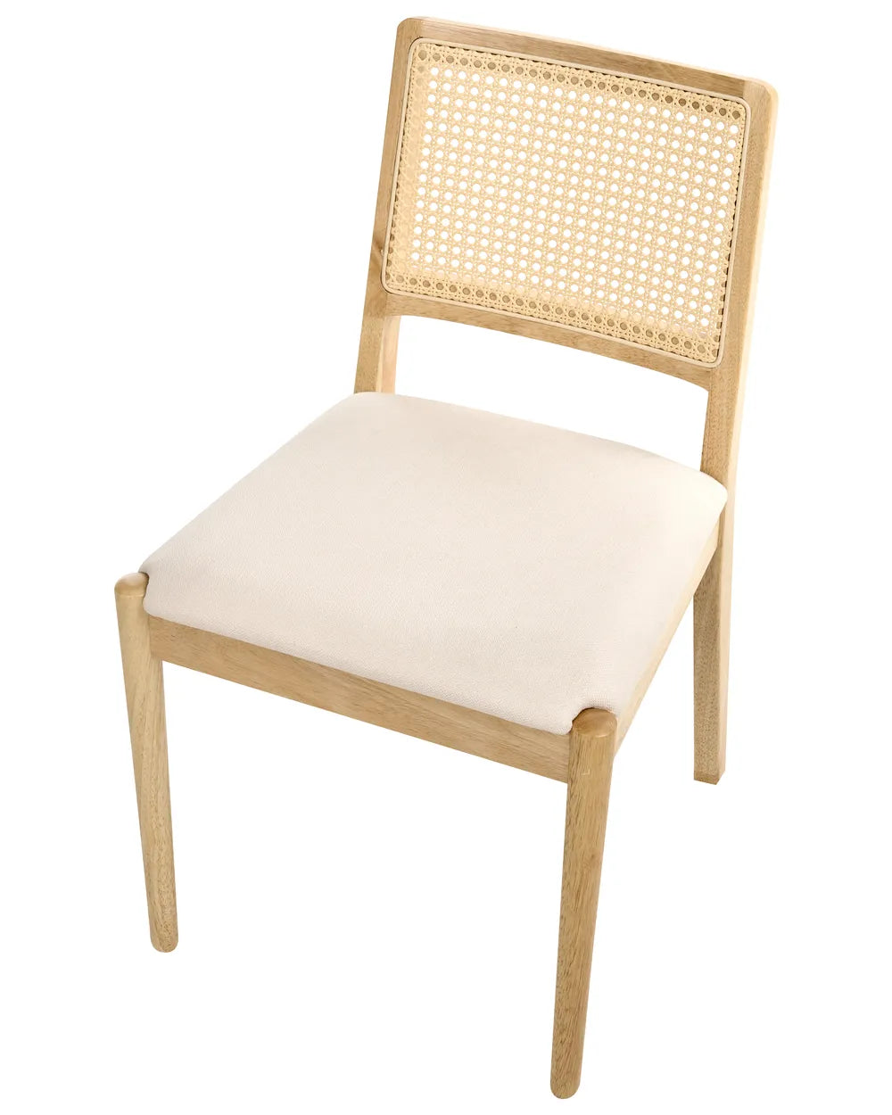 Set of 2 Dining Chairs Wood Light Brown Pip