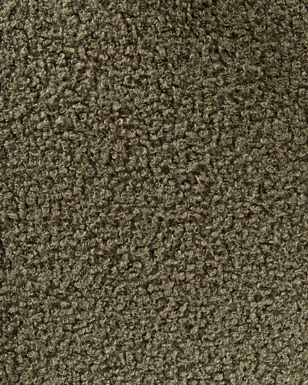 Set of 2 Dining Chairs Boucle Brown/ Green Katy