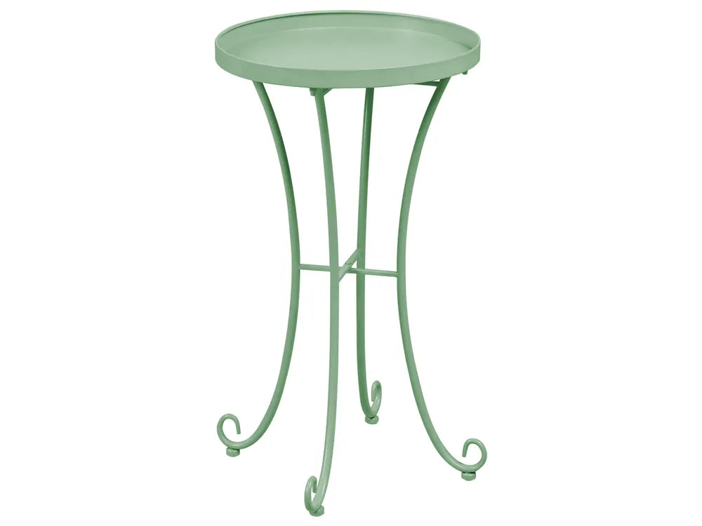 Bistro Set Metal Green Jeff