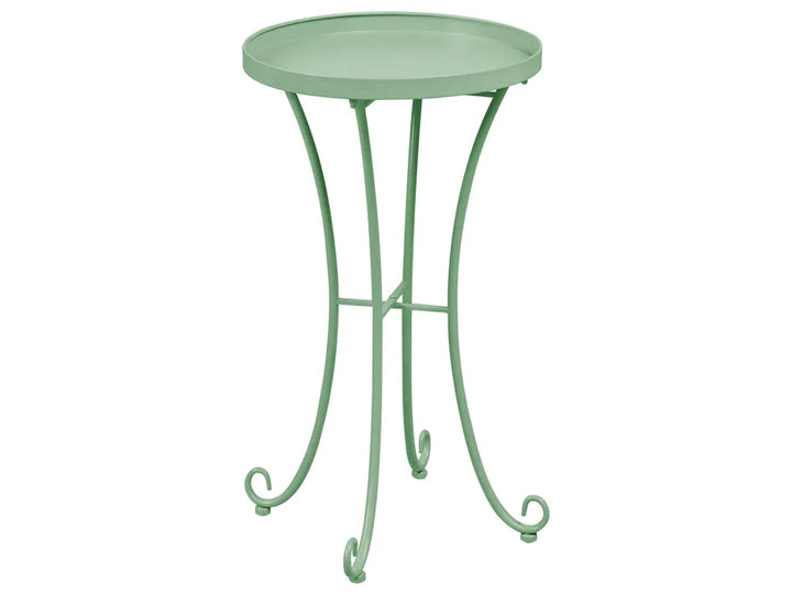 Bistro Set Metal Green Jeff