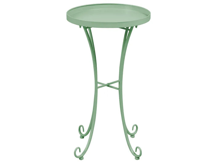 Bistro Set Metal Green Jeff