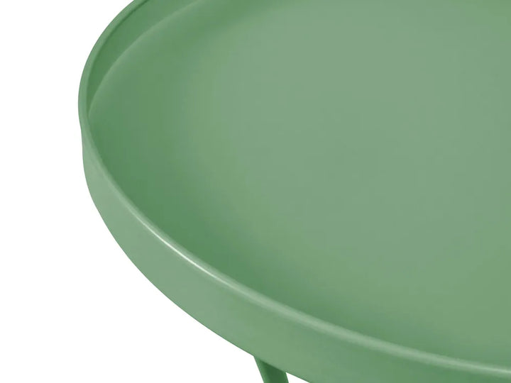 Bistro Set Metal Green Jeff