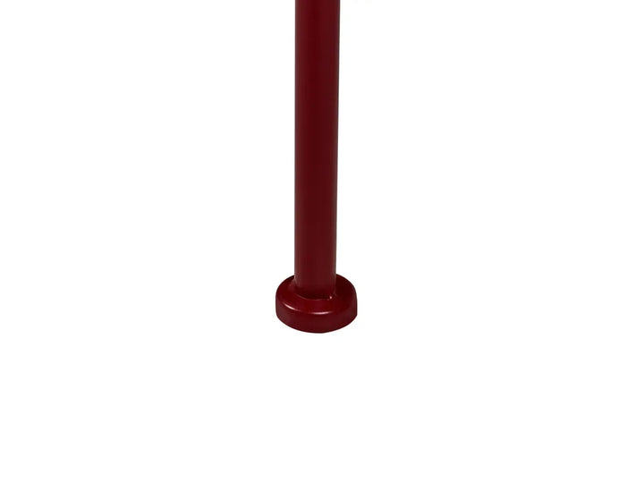 Bistro Set Metal Burgundy Jeff