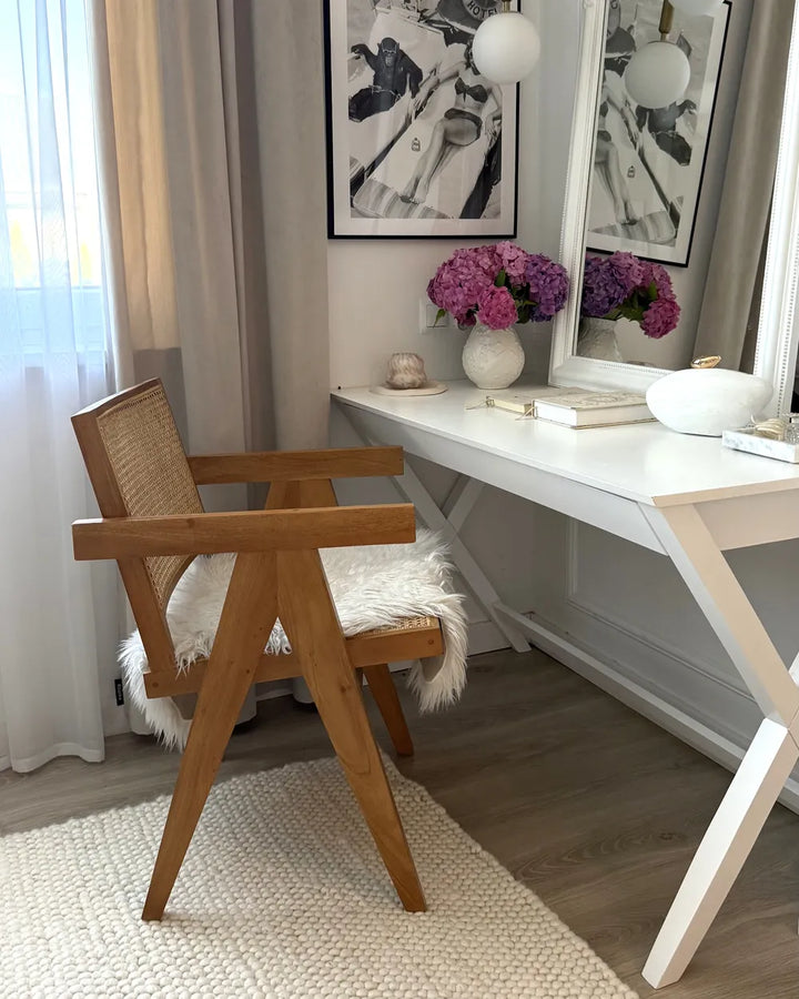 Dining Chair Mahogany Brown Charlie
