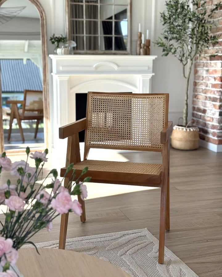 Dining Chair Mahogany Brown Charlie