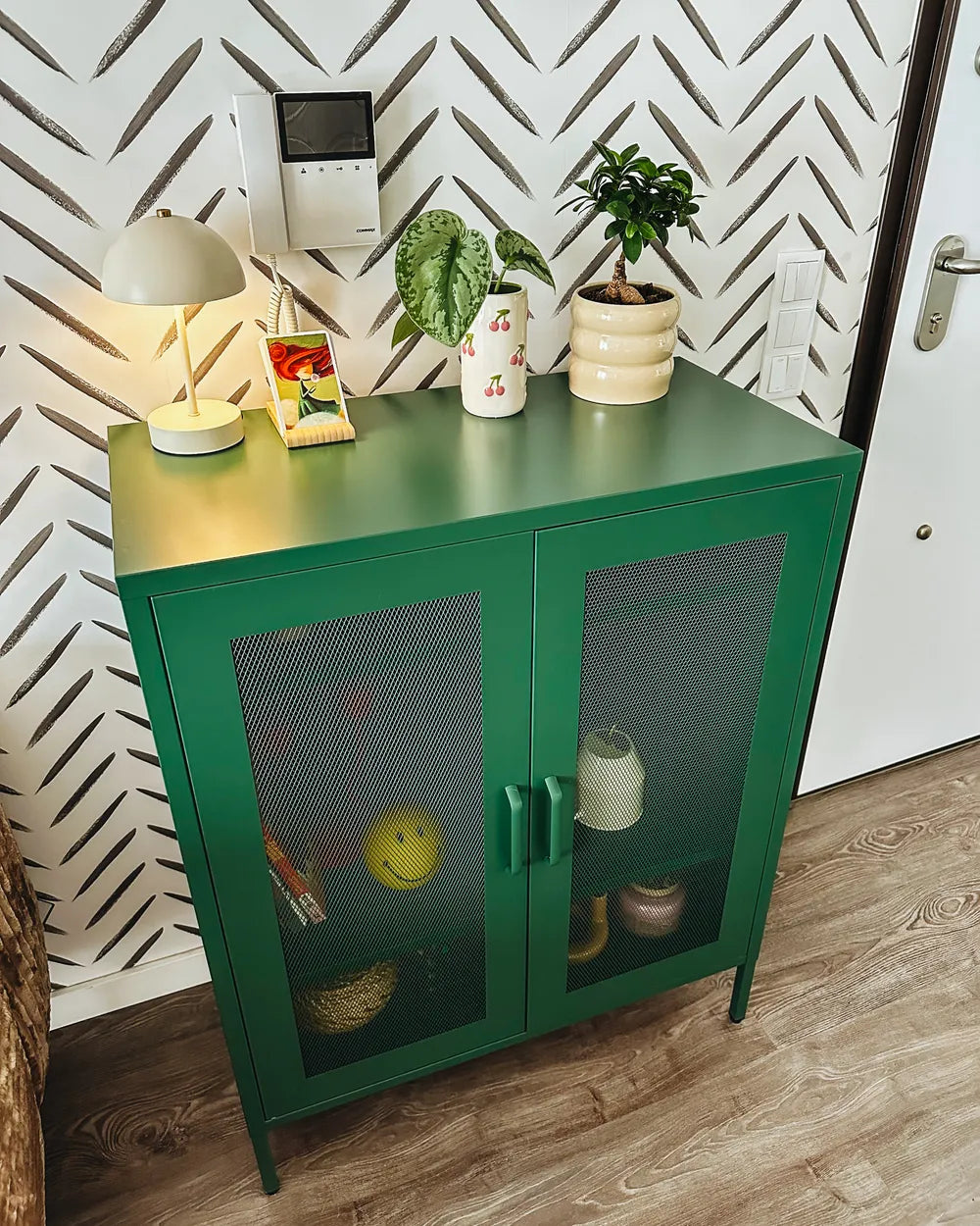 Cabinet Metal Green Justine