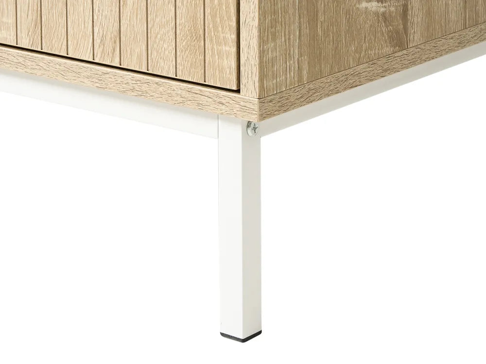 6 Drawer Chest Light Brown Modern Design Morado