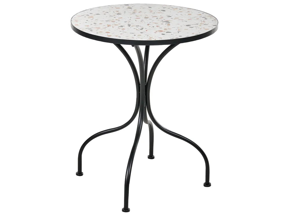 Bistro Set Folding Metal Black Bree