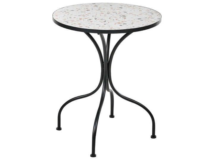 Bistro Set Folding Metal Black Bree