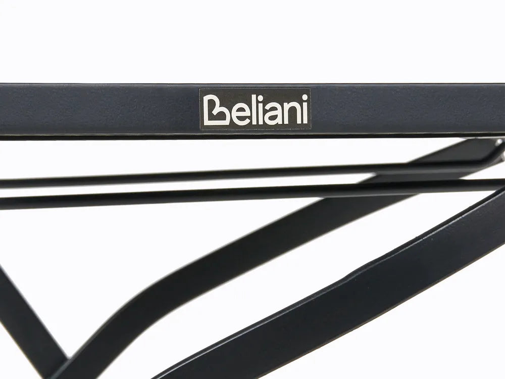 Bistro Set Folding Metal Black Bree