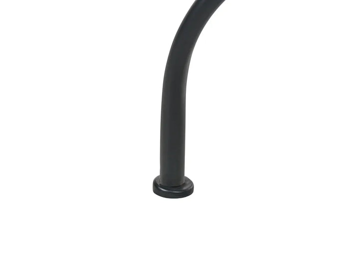 Bistro Set Folding Metal Black Celine