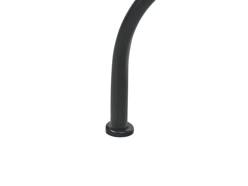 Bistro Set Folding Metal Black Cece