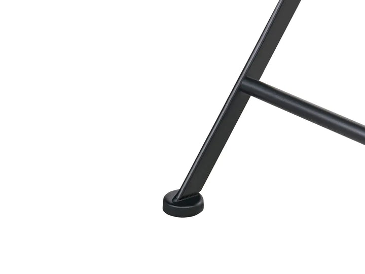 Bistro Set Folding Metal Black Cece