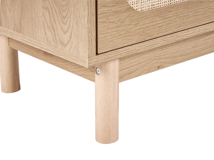 6 Drawer Chest Light Brown Alpen | Functional and Capacious