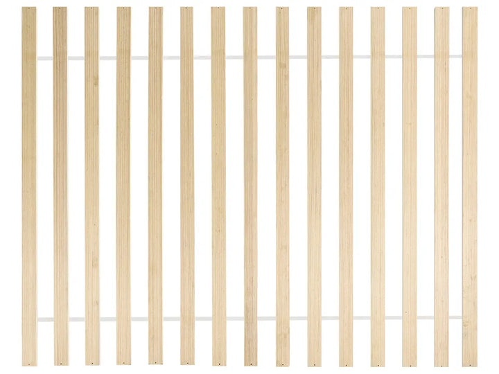 Bed with Storage Drawers without Headboard 140 x 200 cm (EU Double) White Zoro