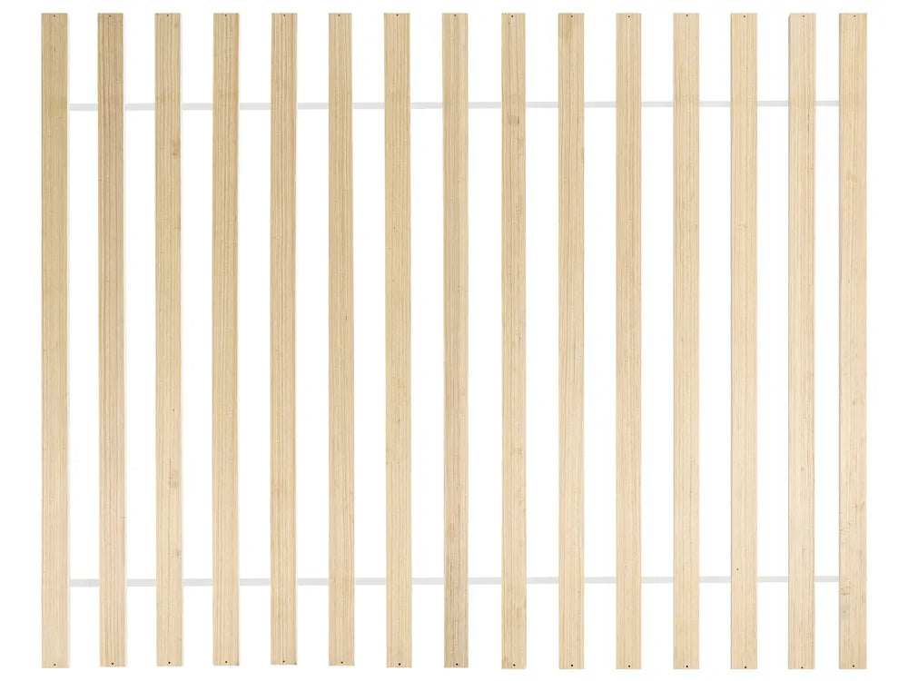 Bed with Storage Drawers without Headboard 180 x 200 cm (EU Double) White Zoro