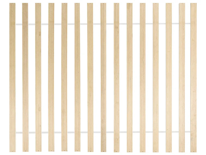 Bed with Storage Drawers without Headboard 180 x 200 cm (EU Double) White Zoro