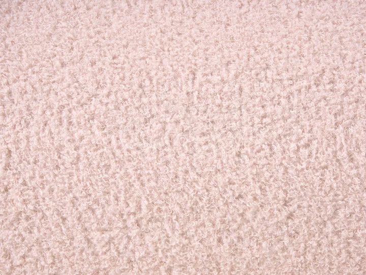 Ottoman Bed Boucle 90 x 200 cm (EU Single) Pink Lorelai