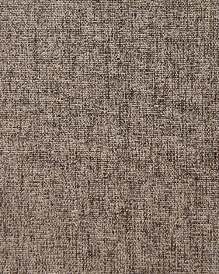 Set of 2 Dining Chairs Fabric Brown Aurelie