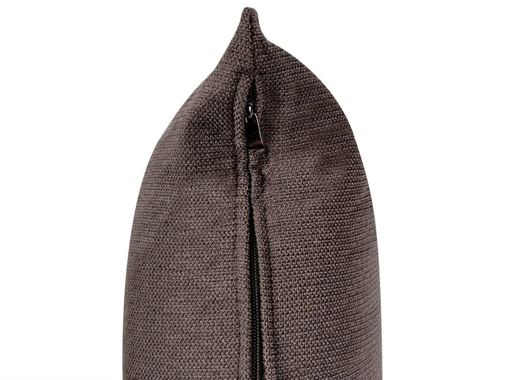 Left-Hand Chaise Lounge Fabric Brown Brylle