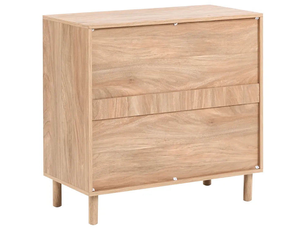 2 Door Sideboard Light Brown Ada