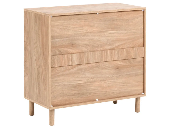 2 Door Sideboard Light Brown Ada