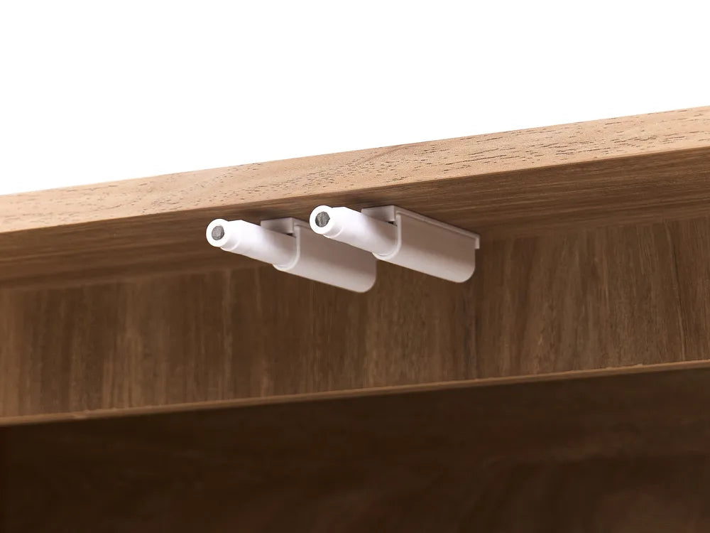 2 Door Sideboard Light Brown Ada