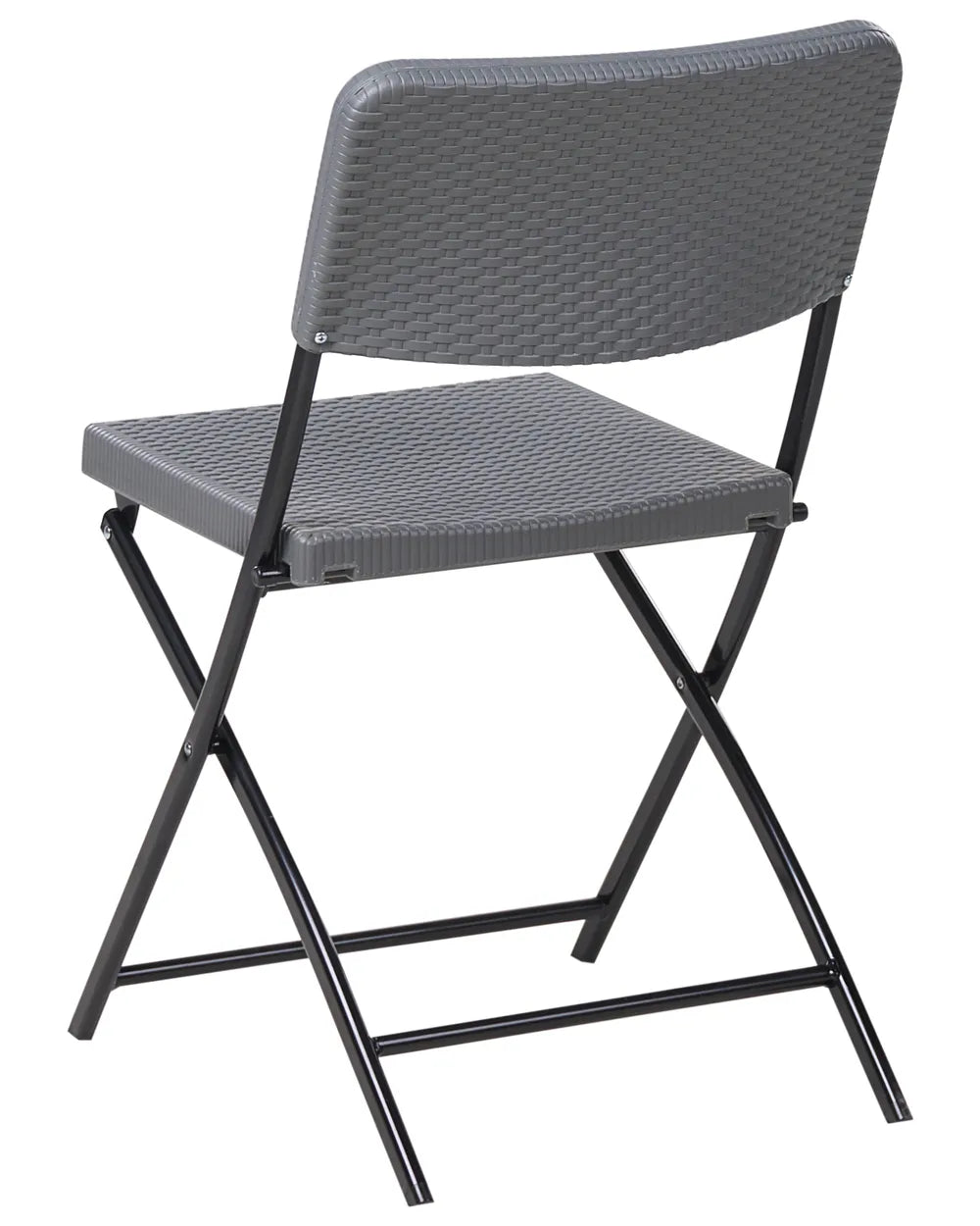 Bistro Set Folding Grey Welch