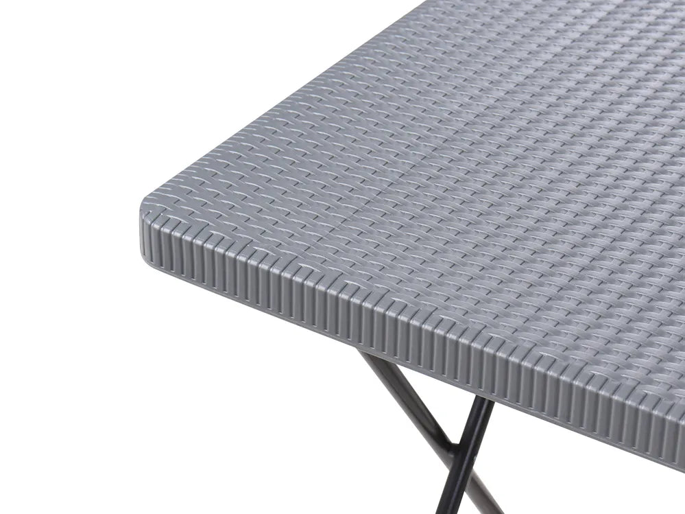 Bistro Set Folding Grey Welch