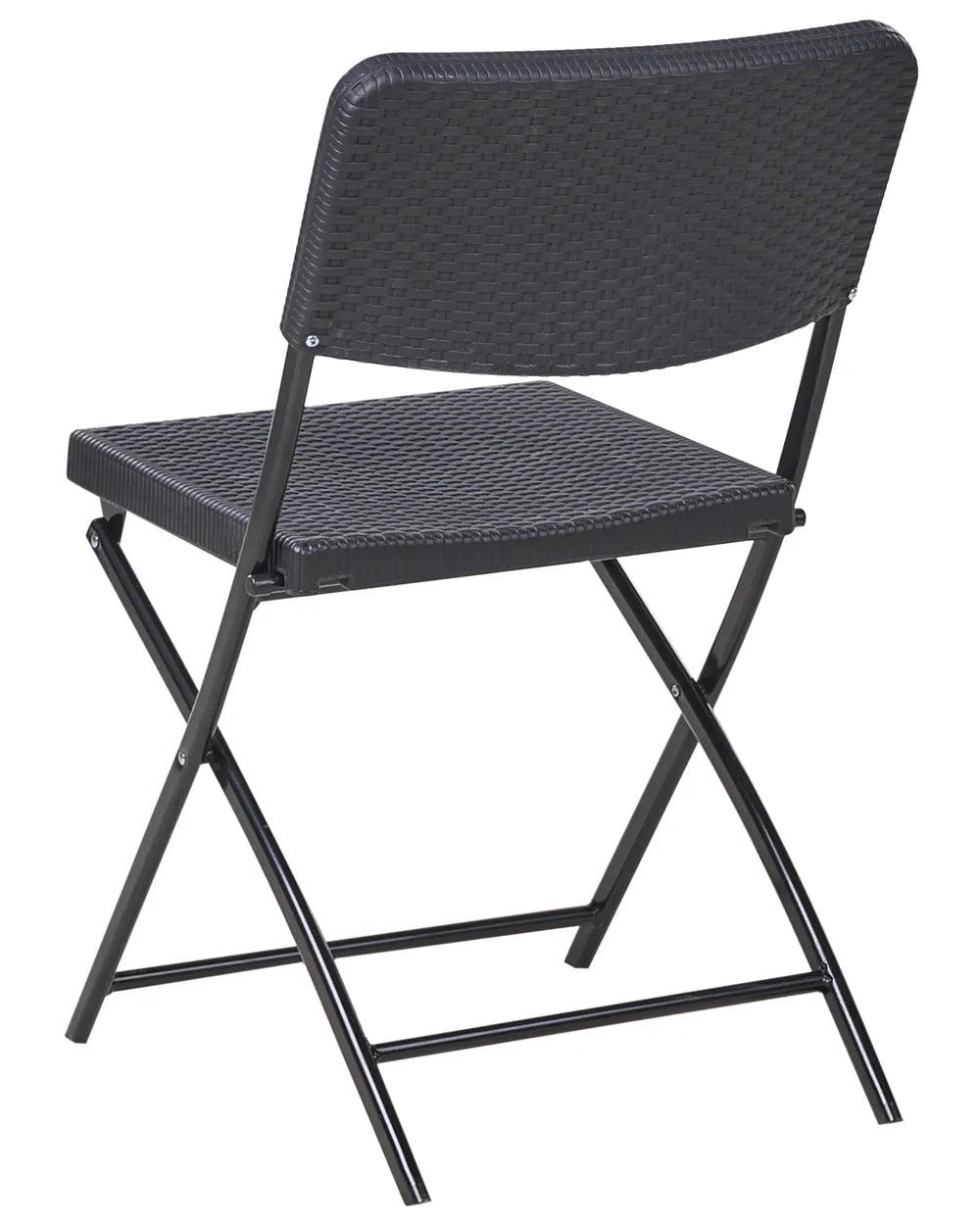 Bistro Set Folding Black Welch