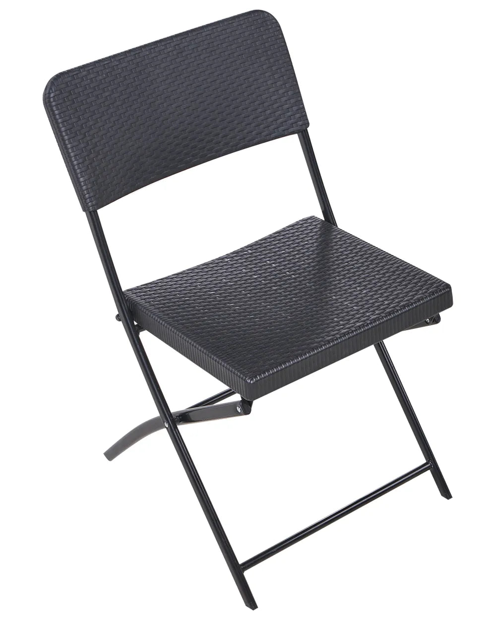 Bistro Set Folding Black Welch