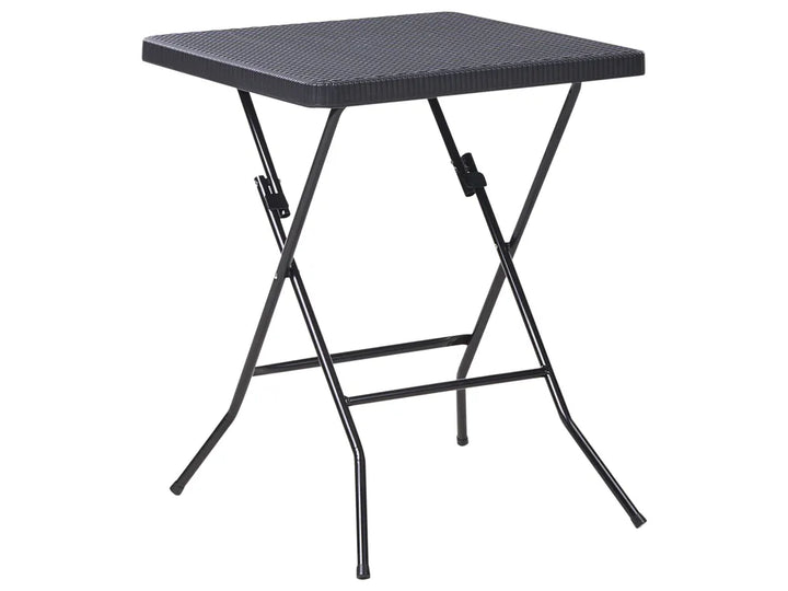 Bistro Set Folding Black Welch