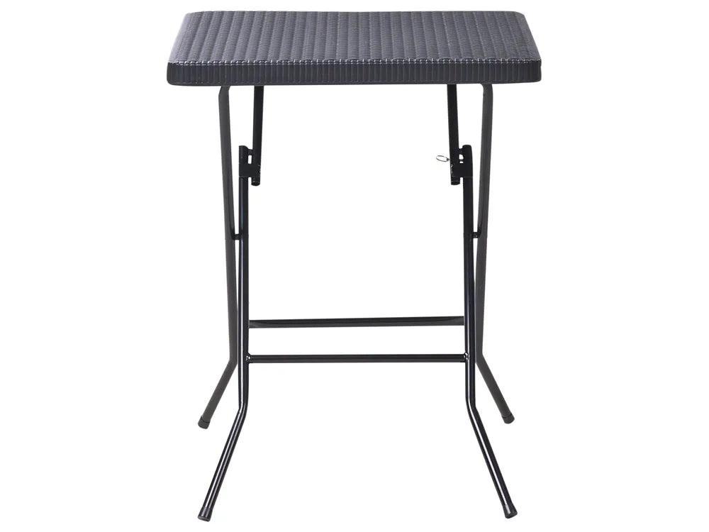 Bistro Set Folding Black Welch