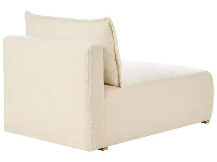 Chaise Longue Boucle Off-White Averni