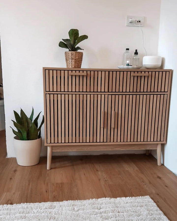 2 Door Sideboard Light Brown Drake