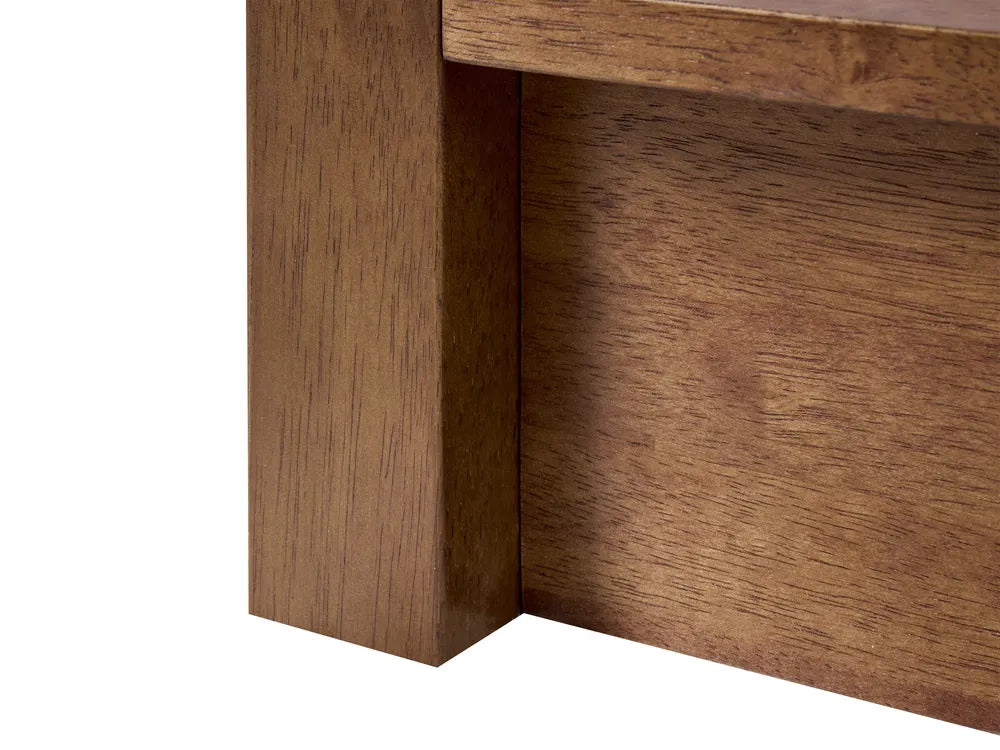 Four Poster Bed Wood  180 x 200 cm (EU Super King) Dark Brown Penny