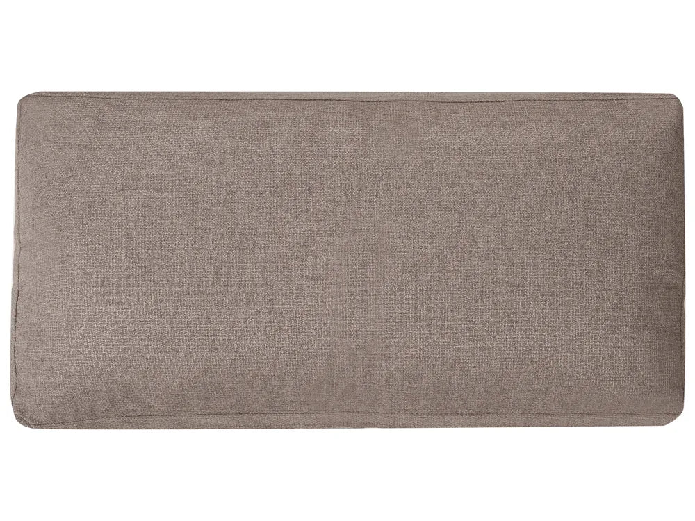 Chaise Longue Fabric Taupe Arla