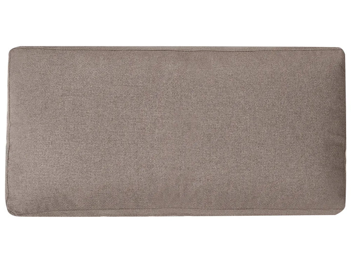 Chaise Longue Fabric Taupe Arla