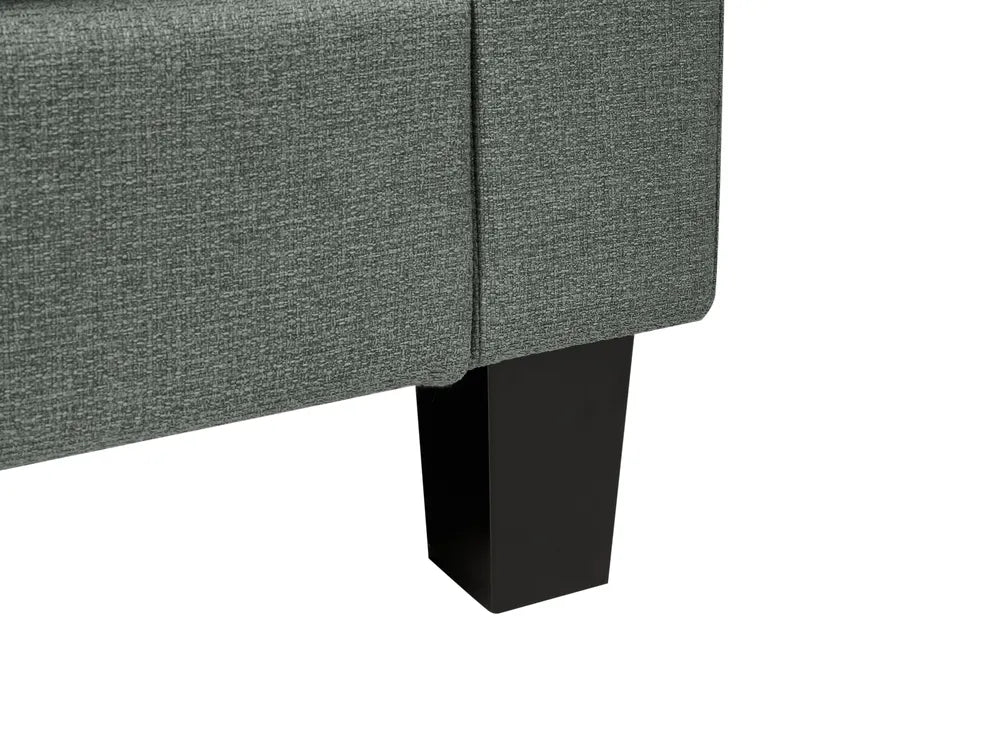 Chaise Longue Fabric Green Arla