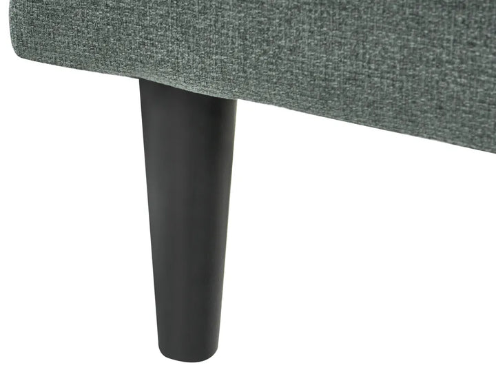 Left-Hand Chaise Lounge Fabric Green Beracha