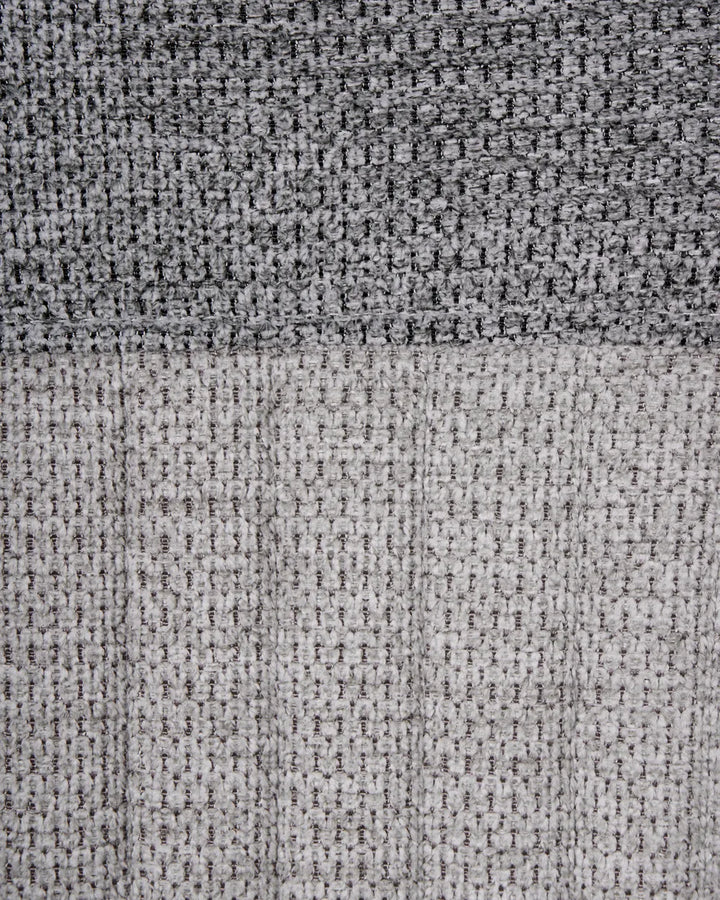 Set of 2 Dining Chairs Swivel Fabric Grey Kelly