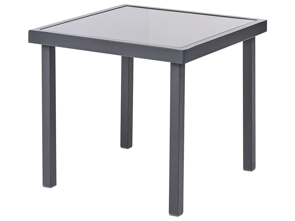 Bistro Set Metal Grey Kyra