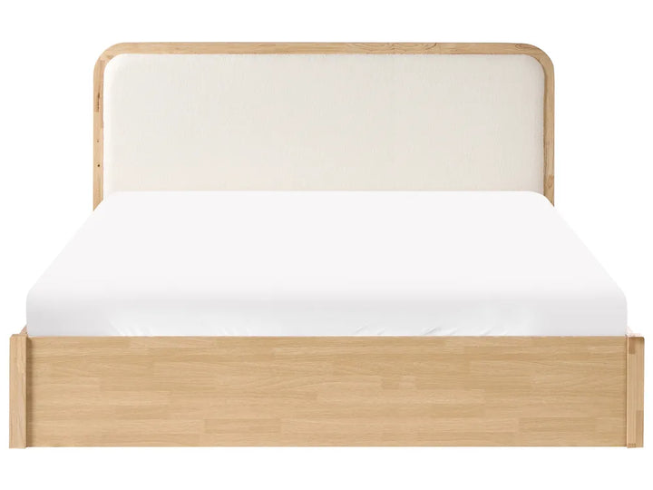 Ottoman Bed  180 x 200 cm (EU Super King) Light Brown Nina