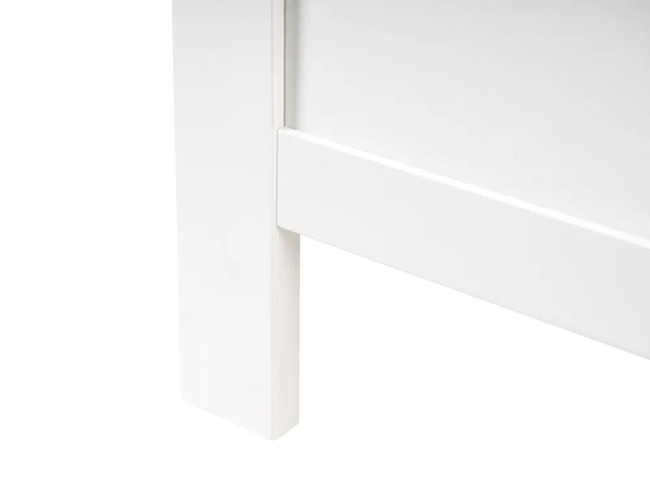 Bed Pine Wood 120 x 200 cm (EU Small Double) White Carol