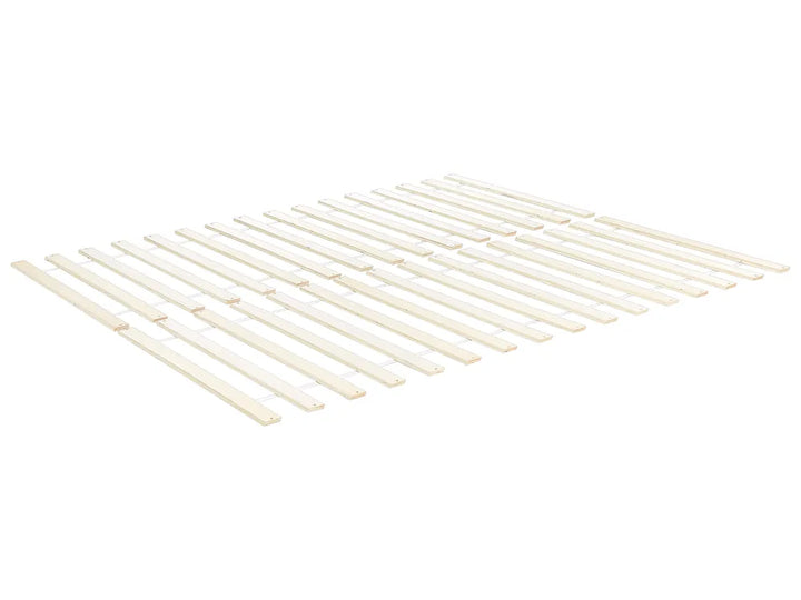 Bed Pine Wood 120 x 200 cm (EU Small Double) Light Brown Carol