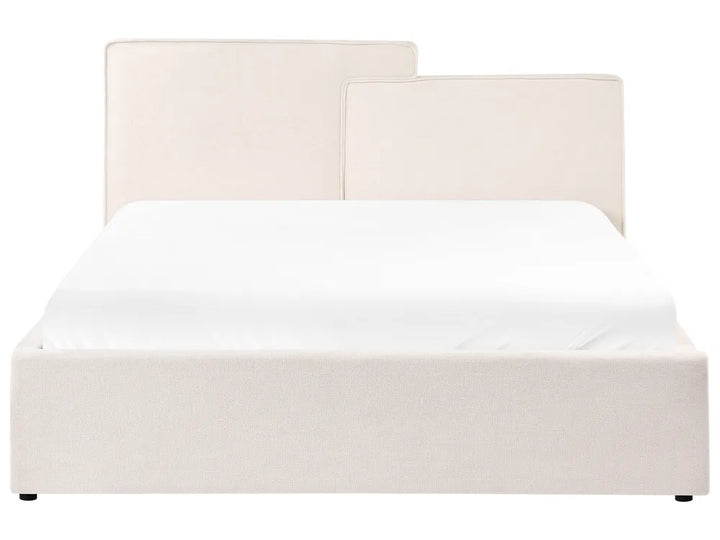 Ottoman Bed Fabric 160 x 200 cm (EU King Size) Off-White Philip